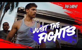 JUST THE FIGHTS | Kickboxer Retaliation Part 1 | Mike Tyson, Alain Moussi