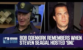 Bob Odenkirk on the Time Steven Seagal Hosted “Saturday Night Live”